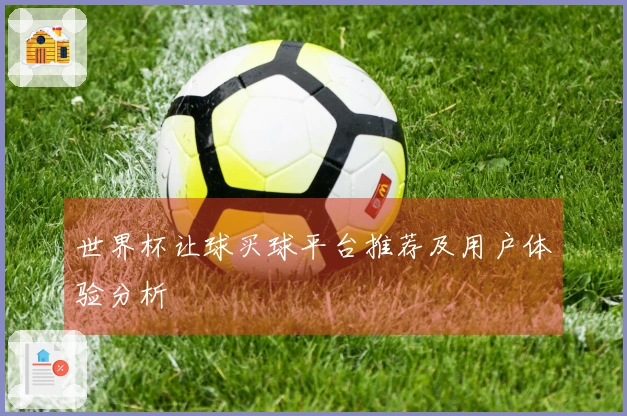 世界杯让球买球平台推荐及用户体验分析